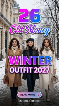 26 Old Money Winter Fashion for Women 2027: Classy and Sophisticated Looks