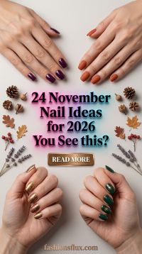 24 November Nail Ideas for 2026: Trendy Manicures to Try