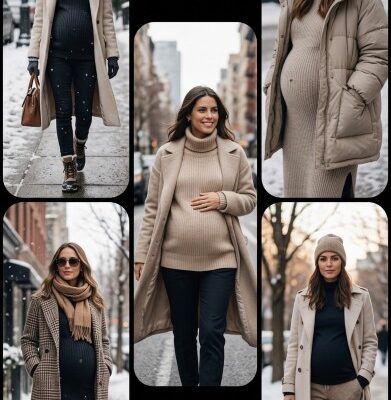 24 Stylish Winter Maternity Outfits for Women 2027 With Cozy Layers